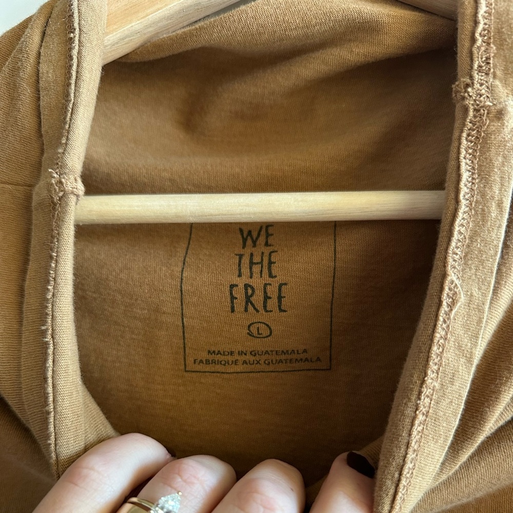 We The Free Wide Sleeve Cowl Neck Top!